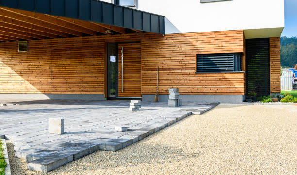 Permeable Paver Driveway in Agency Village, SD